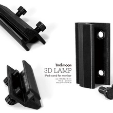 soporte para el ipad monitor gadget tbulb toolmoon 3d print model - Mito3D