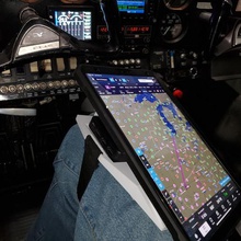 ipad tablet kneeboard aviation gadget 3d print model - Mito3D