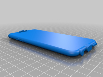 iphone6 analog case development 3d print model - Mito3D