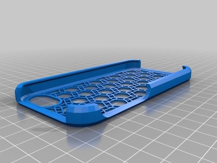iphone customized mobile phone 3d print model - Mito3D
