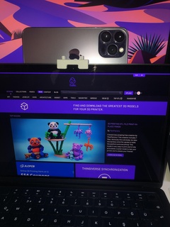 Iphone phone suporte macbook acessório Webcam monte ficar pé adaptador 3d print model - Mito3D