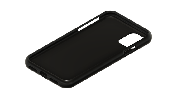 iphone 11 flexible caso funda cubierta carcasa tpu 3d print model - Mito3D