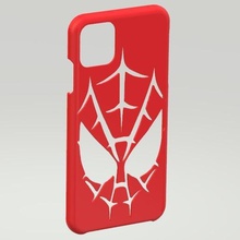 iphone 11 pro max spiderman case gadget phone hull 3d print model - Mito3D