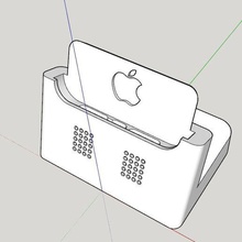 iPhone 12 13 Profi max Dock Gadget Stand 3d print model - Mito3D