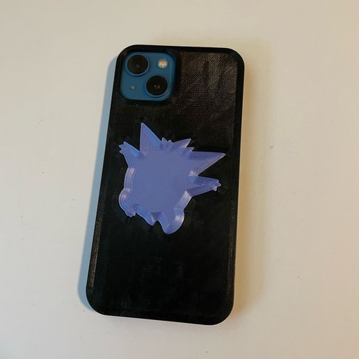 iphone 12 13 gengar caso funda 3D print model - Mito3D