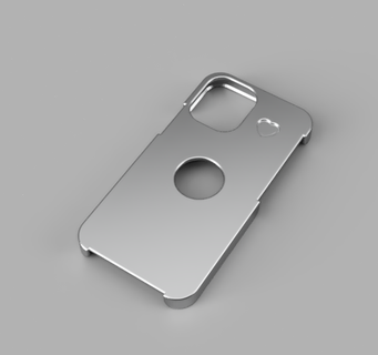 i phone 12 mini Astuccio guaina Mela copertina 3d print model - Mito3D