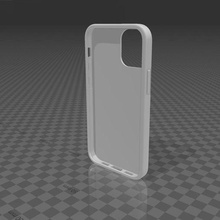 iphone 12 mini tpu caso funda 3d print model - Mito3D