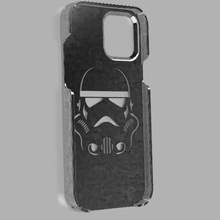 iphone 12 pro max stormtrooper Cas gaine couverture étoile guerres téléphone cabine portable mobile intelligent accessoires 3d print model - Mito3D