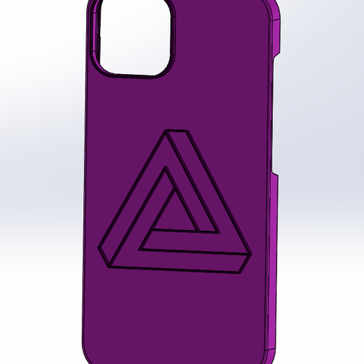 iphone 13 case penrose 3D print model - Mito3D