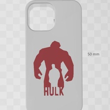 iPhone 13 Fall Mantel Profi max hulk Kunst Hulk Wunder 3d print model - Mito3D