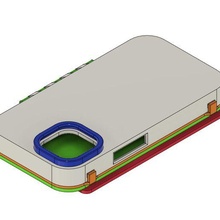 iPhone 13 molle Telefon Rüstung 3d print model - Mito3D