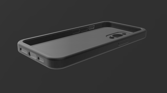 iPhone 13 Profi Fall Mantel 3d print model - Mito3D