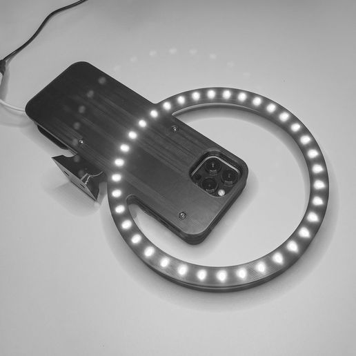i phone 13 pro max squillare luce gadget guidato mobile Telefono 3D print model - Mito3D