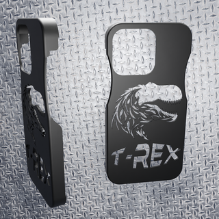 iphone 13 Pro t rex caso funda cáscara tiranosaurio 3d print model - Mito3D