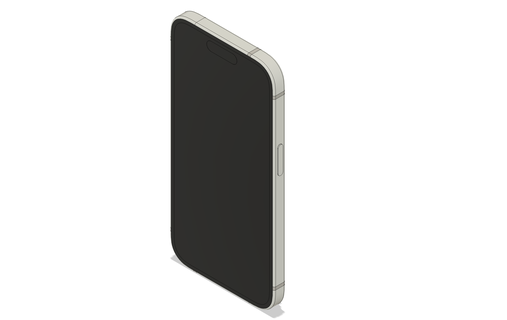 Iphone 14 pró modelo maçã max 3d print model - Mito3D
