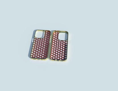 iphone 15 pro rayon miel Cas gaine Pomme 3d print model - Mito3D