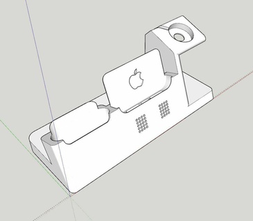 iphone 15 pro ultimate dock airpod version 3d print model - Mito3D