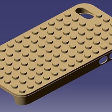 iphone 4s lego-Fall gadget 3d print model - Mito3D