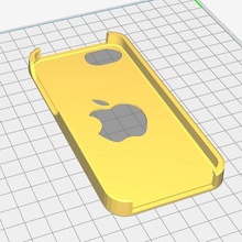iphone 5 c caso gadget shell seb0031 3d print model - Mito3D