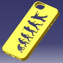 iphone 5s de la evolución del caso gadget 3d print model - Mito3D