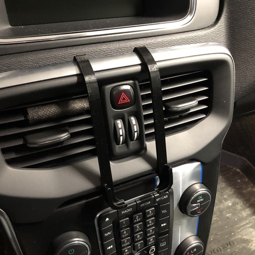 iphone 6-7-8 dash mount-volvo v40 2012- gadget Handy volvo smartphone-Halter Handy-Halter 8 7 Halter 6 iphone8 iphone7 iphone6-Halter iphone6 dashmount carmount 3D print model - Mito3D