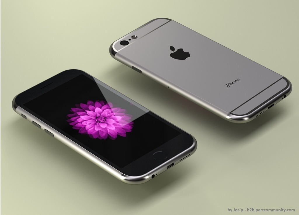 iPhone 6 Gadget Handy Mobiltelefon Telefon Smartphone Tablette 3D print model - Mito3D