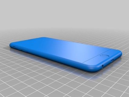 iphone 6 plus mockups mockup prop mobile phone 3d print model - Mito3D