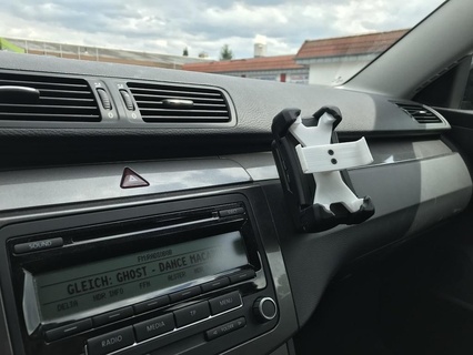 iphone 6 7 8 mount adapter volkswagen passat b6 Game smartphone holder vw automotive auto cars vehicle 3d print model - Mito3D