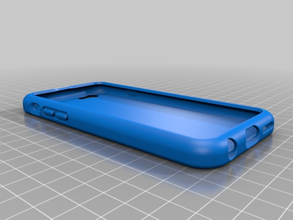 iphone 6 durum kılıf esnek 3d print model - Mito3D