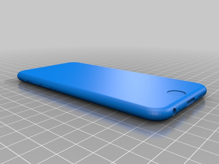 i phone 6 modello Modelli arte 3d print model - Mito3D