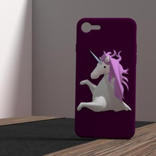 iphone 6 plus licorne shell gadget apple animal boîte 3d print model - Mito3D