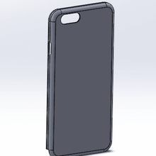 iphone 6 shell gadget hull 3d print model - Mito3D