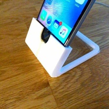 iphone 6 stand mobile_phone 3d print model - Mito3D