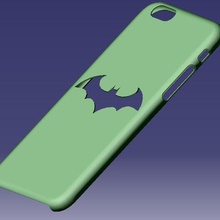 iphone 6s batman caso gadget 3d print model - Mito3D