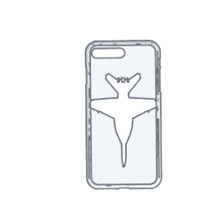 iphone 7 8 case gadget art 3d print model - Mito3D