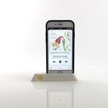 iphone amp gadget amplifikatör minimal akıllı müzik 3d print model - Mito3D