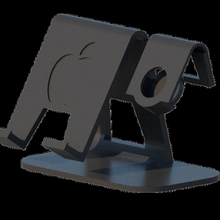 iphone manzana reloj célula teléfono soporte apoyo 3d print model - Mito3D