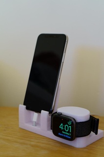iPhone Apfel sehen Laden Dock Handy Mobiltelefon Telefon Smartphone Tablette 3d print model - Mito3D