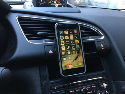Iphone carro suporte 6 3008 automotivo 3d print model - Mito3D