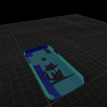 iphone case cat x apple logo space razzo missile 3d print model - Mito3D
