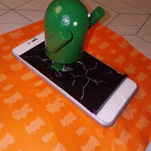 iphone berceau gadget le stand smartphone téléphone 3d print model - Mito3D