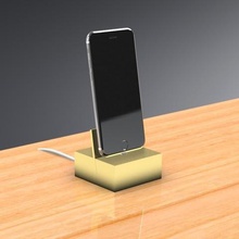 iphone dock çağdaş tasarım takı sanat istasyonu prusa cr-10 cr10 cep telefonu apple ipad tablet stand 3d print model - Mito3D