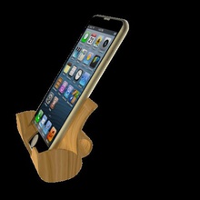 iphone-docking-station gadget Telefon stand iphone-Ständer brahmabeej smartphone-dock 3d print model - Mito3D