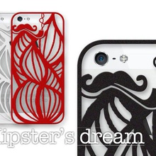 iphone 5 hipsters sonho gadget iphone5 caso tampa a moda acessório 3d print model - Mito3D
