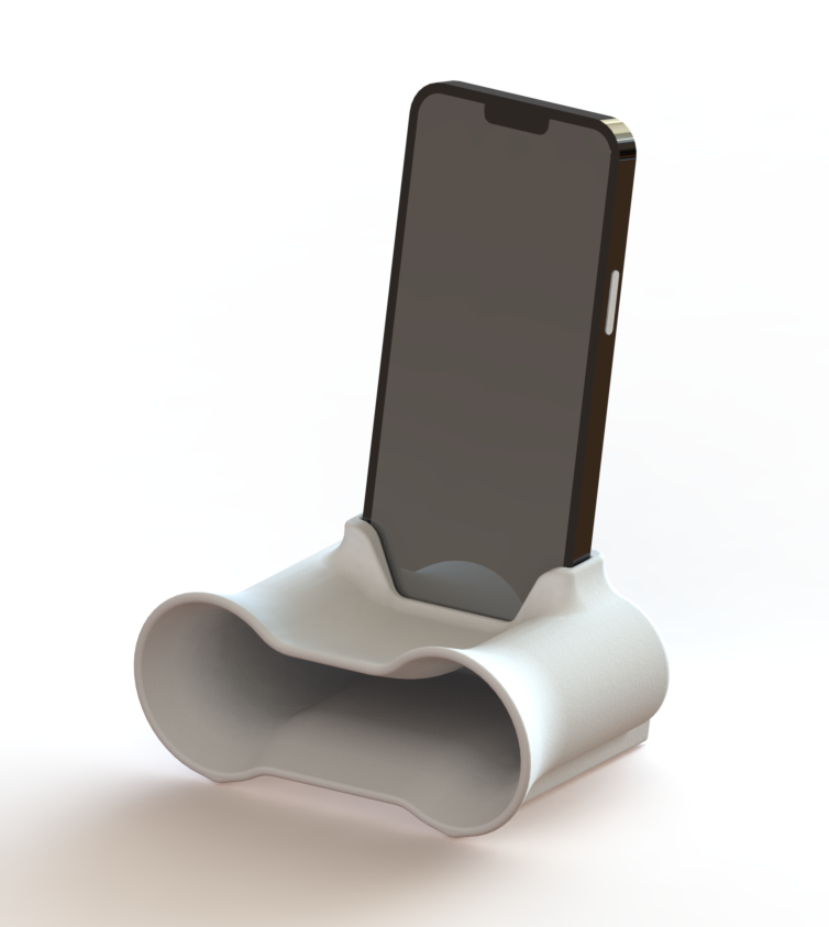 i phone passivo altoparlante 3D print model - Mito3D