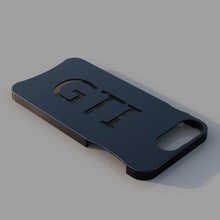 iphone 78 plus gti caso di telefono gadget 3d print model - Mito3D