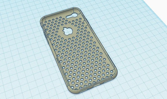 iphone teléfono caso funda carcasa telefono Arte Moda lowpoly accesorio accesorios 3d print model - Mito3D