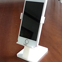 11 iphone akıllı cep telefonu masa tutucu v aracı mağaza destek dur İtalyan tasarımı telefon konferans video aramaları handsfree sahibi 3d print model - Mito3D