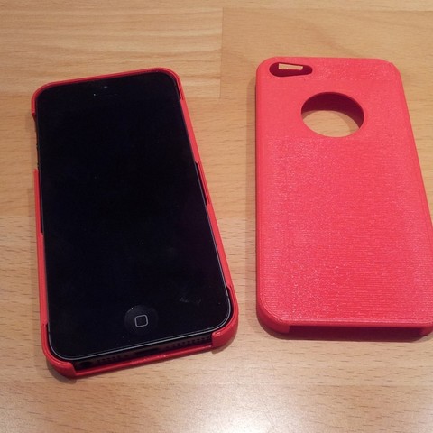 iphone5 snap-on caso gadget telefono cellulare 3D print model - Mito3D