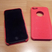 iphone5 snap-on Fall gadget Handy 3d print model - Mito3D
